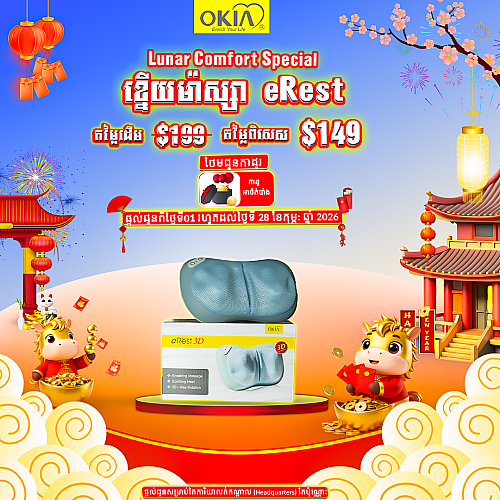 ខ្នើយម៉ាស្សា eRest